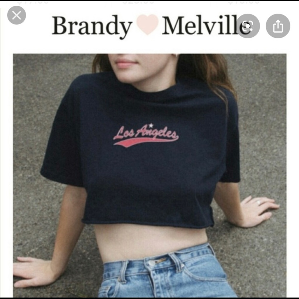 Brandy Melville soraya los angles star top